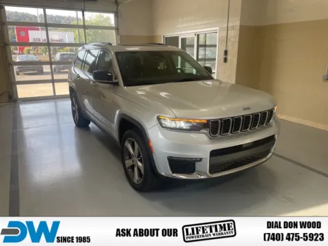 Silver 2021 Jeep Grand Cherokee L Limited for sale in Athens, OH