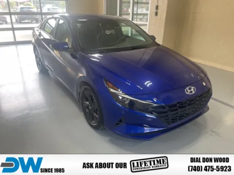 Blue 2023 Hyundai Elantra Hybrid Blue for sale in Athens, OH
