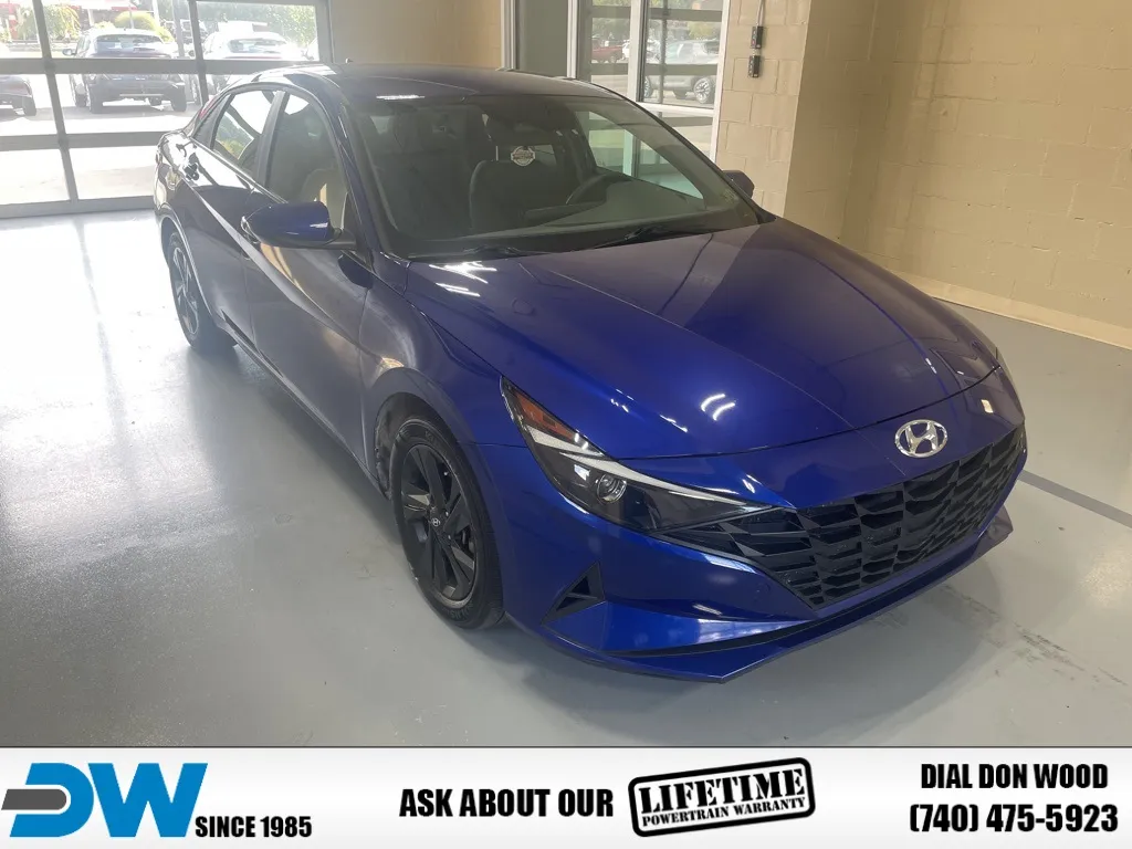 Blue 2023 Hyundai Elantra Hybrid Blue for sale in Athens, OH