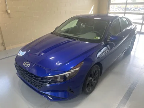 Another view of 2023 Hyundai Elantra Hybrid Blue for sale in Athens, OH at Don Wood Hyundai