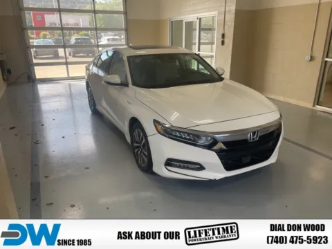 White 2020 Honda Accord Hybrid EX-L for sale in Athens, OH