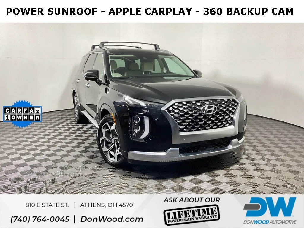 Black 2021 Hyundai Palisade Calligraphy for sale in Athens, OH