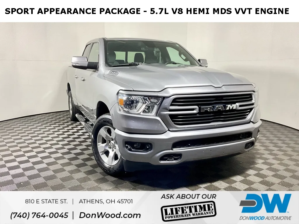 Silver 2021 Ram 1500 Big Horn/Lone Star for sale in Athens, OH