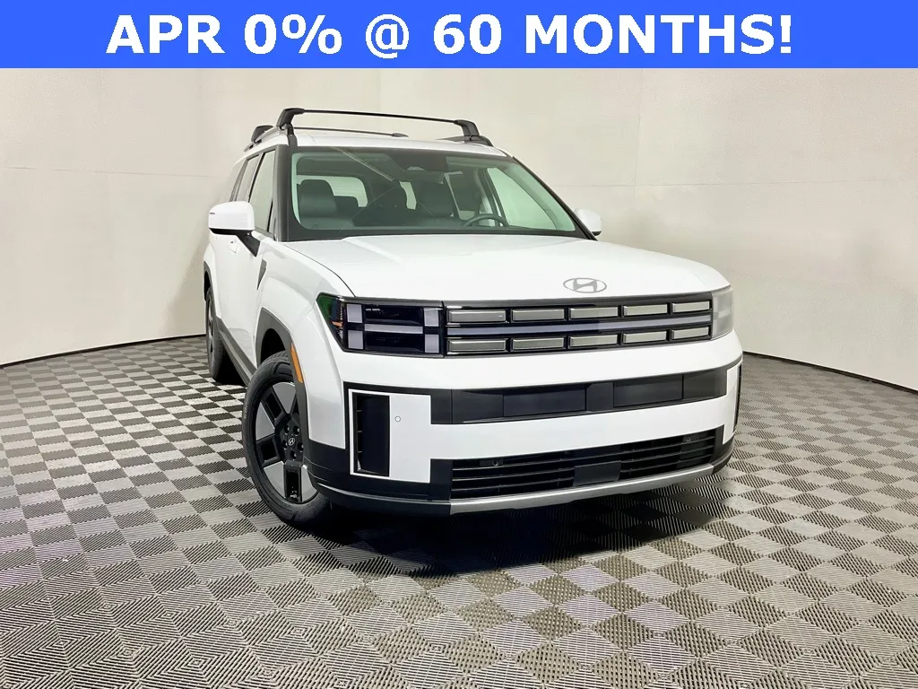 White 2026 Hyundai Santa Fe Hybrid SEL for sale in Athens, OH