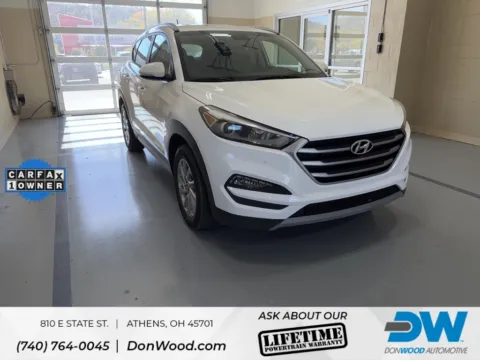 White 2017 Hyundai Tucson Eco for sale in Athens, OH