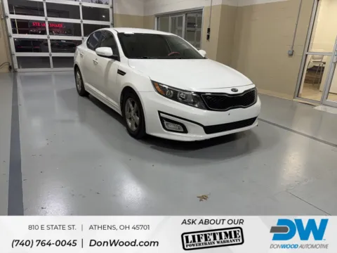 White 2015 Kia Optima LX for sale in Athens, OH