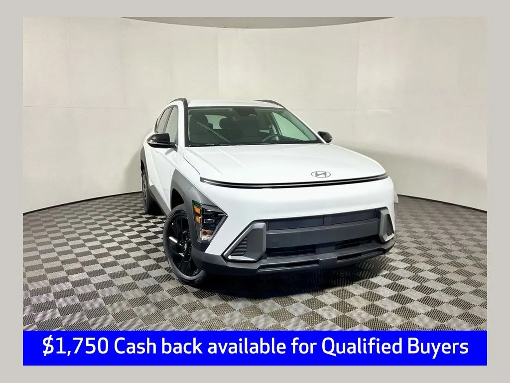 White 2026 Hyundai Kona SEL Sport for sale in Athens, OH