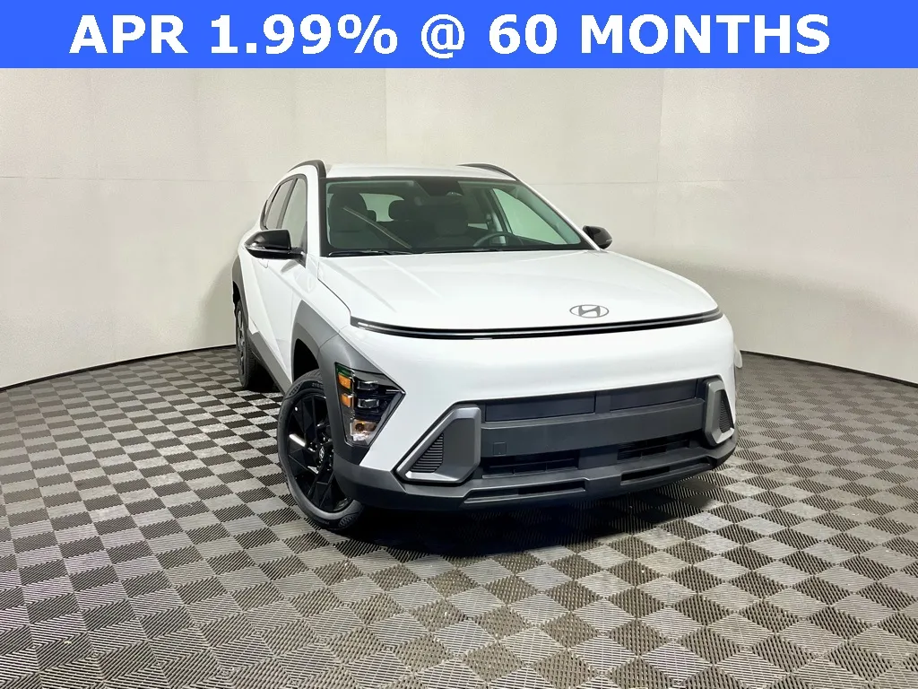 White 2026 Hyundai Kona SEL Sport for sale in Athens, OH