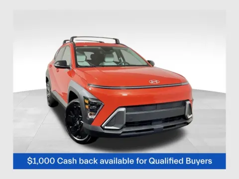 Orange 2026 Hyundai Kona SEL Sport for sale in Athens, OH
