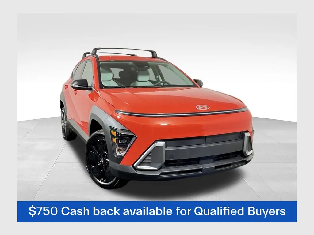 Orange 2026 Hyundai Kona SEL Sport for sale in Athens, OH