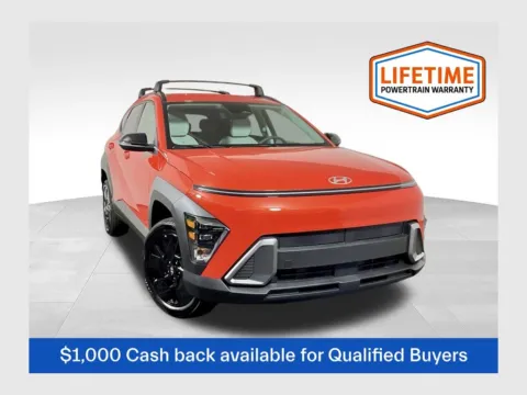 Orange 2026 Hyundai Kona SEL Sport for sale in Athens, OH