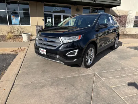 Another view of 2018 Ford Edge Titanium for sale in Littleton, CO at AutoTrek
