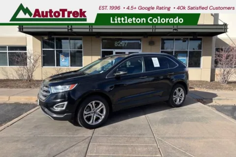 Black 2018 Ford Edge Titanium for sale in Littleton, CO