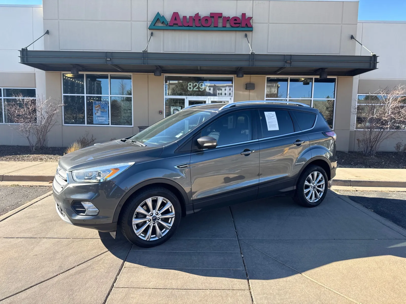 Gray 2017 Ford Escape Titanium for sale in Littleton, CO