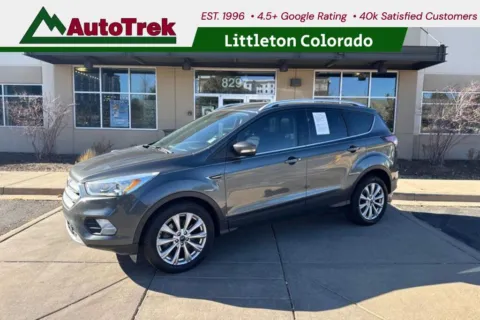 Gray 2017 Ford Escape Titanium for sale in Littleton, CO
