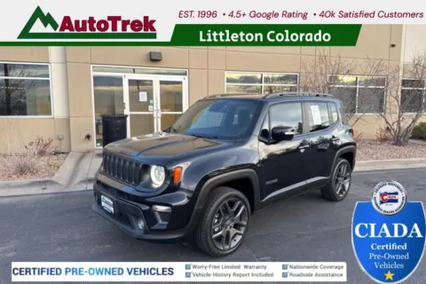 Black 2019 Jeep Renegade Limited 4x4 for sale in Littleton, CO