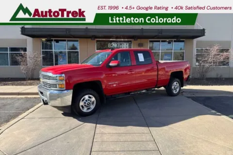 Red 2018 Chevrolet Silverado 2500HD LT for sale in Littleton, CO