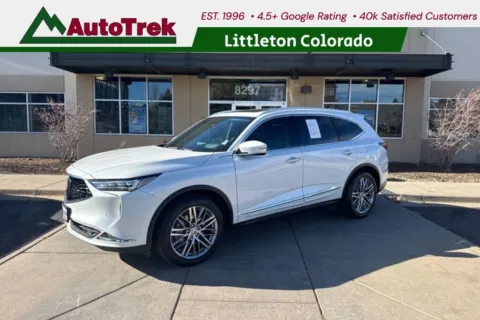 White 2022 Acura MDX Advance Package for sale in Littleton, CO