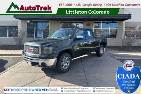 Green 2013 GMC Sierra 1500 SLE for sale in Littleton, CO