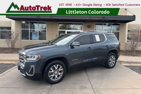 Black 2020 GMC Acadia AWD SLT for sale in Littleton, CO