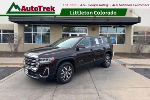 Red 2020 GMC Acadia FWD SLE for sale in Littleton, CO