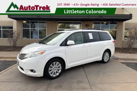 White 2014 Toyota Sienna Limited 7 Passenger for sale in Littleton, CO