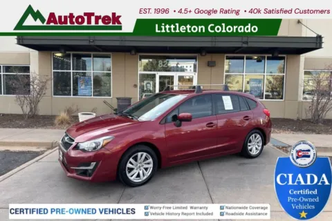 Red 2015 Subaru Impreza 2.0i Premium for sale in Littleton, CO