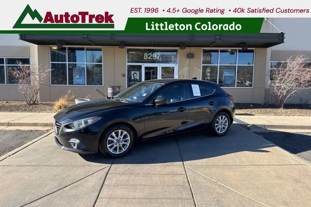 Black 2015 Mazda Mazda3 Hatchback i Grand Touring for sale in Littleton, CO