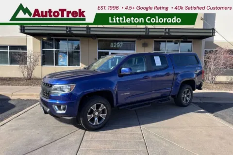 Blue 2016 Chevrolet Colorado Z71 for sale in Littleton, CO