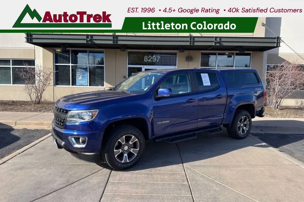 Blue 2016 Chevrolet Colorado Z71 for sale in Littleton, CO