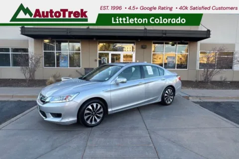 Silver 2015 Honda Accord Hybrid Touring for sale in Littleton, CO