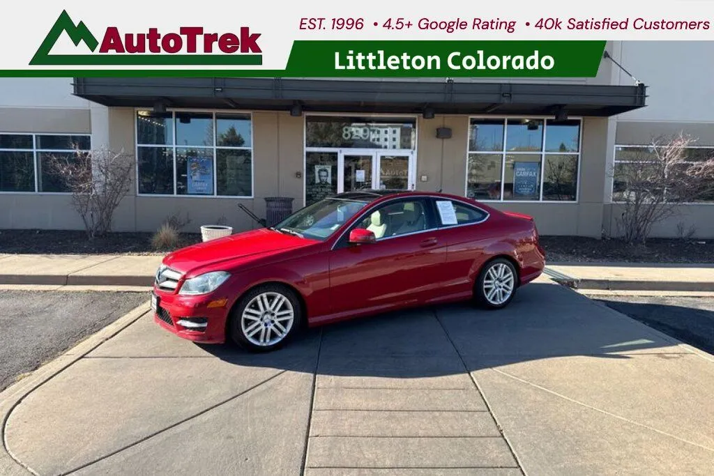 Red 2013 Mercedes C350 Sport 4MATIC for sale in Littleton, CO