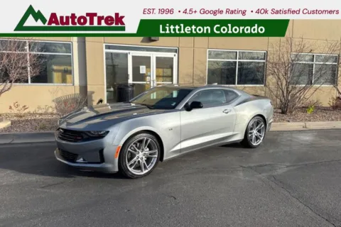 Gray 2023 Chevrolet Camaro RWD Coupe 1LT for sale in Littleton, CO