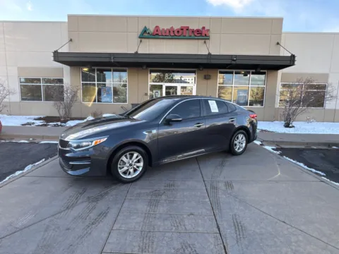 Gray 2017 Kia Optima LX for sale in Littleton, CO