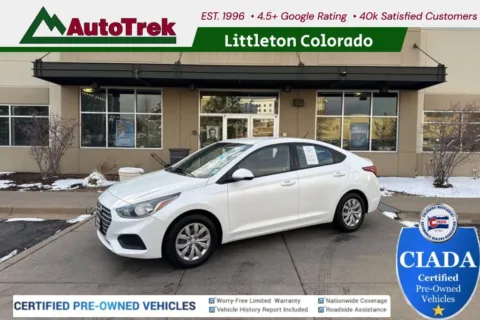 White 2019 Hyundai Accent SE for sale in Littleton, CO