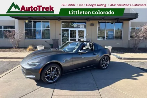 Gray 2018 Mazda MX-5 Miata RF Grand Touring for sale in Littleton, CO