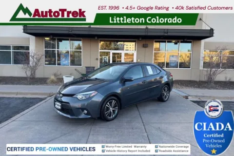 Gray 2016 Toyota Corolla LE Plus for sale in Littleton, CO