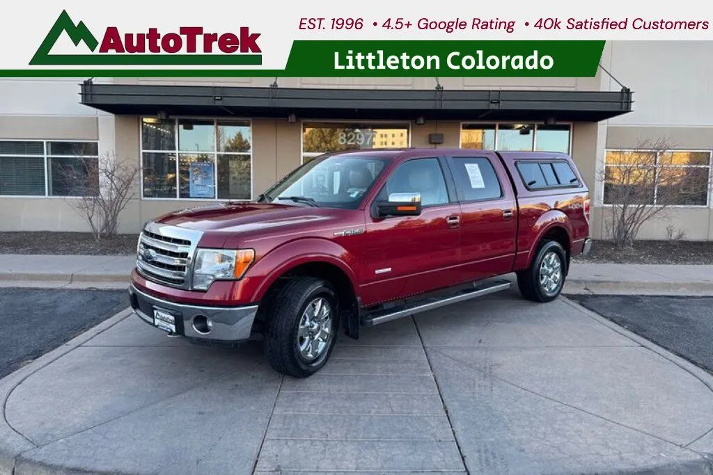 Red 2013 Ford F-150 LARIAT for sale in Littleton, CO