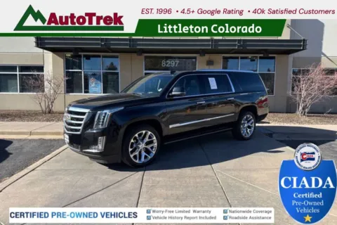 Black 2020 Cadillac Escalade ESV 4WD Premium Luxury for sale in Littleton, CO