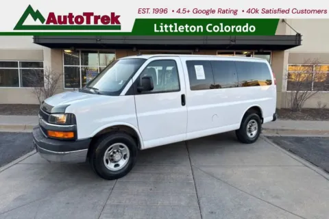 White 2015 Chevrolet Express 3500 LT for sale in Littleton, CO