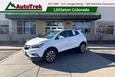 White 2018 Buick Encore Essence for sale in Littleton, CO