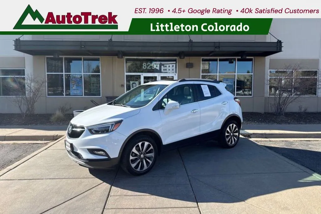 White 2018 Buick Encore Essence for sale in Littleton, CO