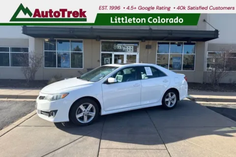 White 2013 Toyota Camry SE for sale in Littleton, CO