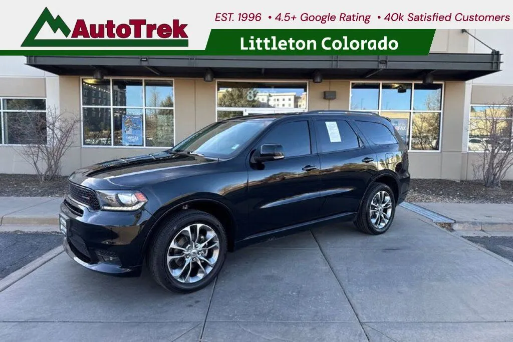 Black 2019 Dodge Durango GT Plus AWD for sale in Littleton, CO