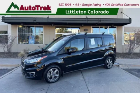 Black 2019 Ford Transit Connect Titanium for sale in Littleton, CO