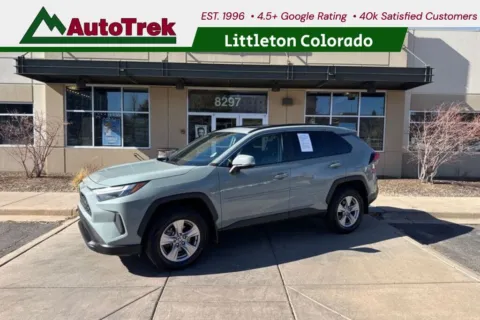 Silver 2022 Toyota RAV4 XLE for sale in Littleton, CO