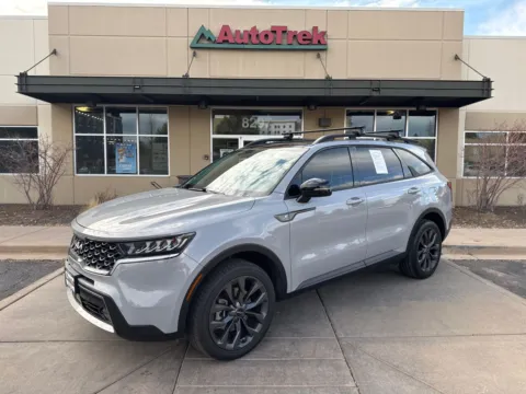Gray 2022 Kia Sorento X-Line EX for sale in Littleton, CO