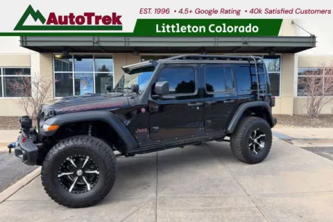 Black 2018 Jeep Wrangler Unlimited Rubicon 4x4 for sale in Littleton, CO
