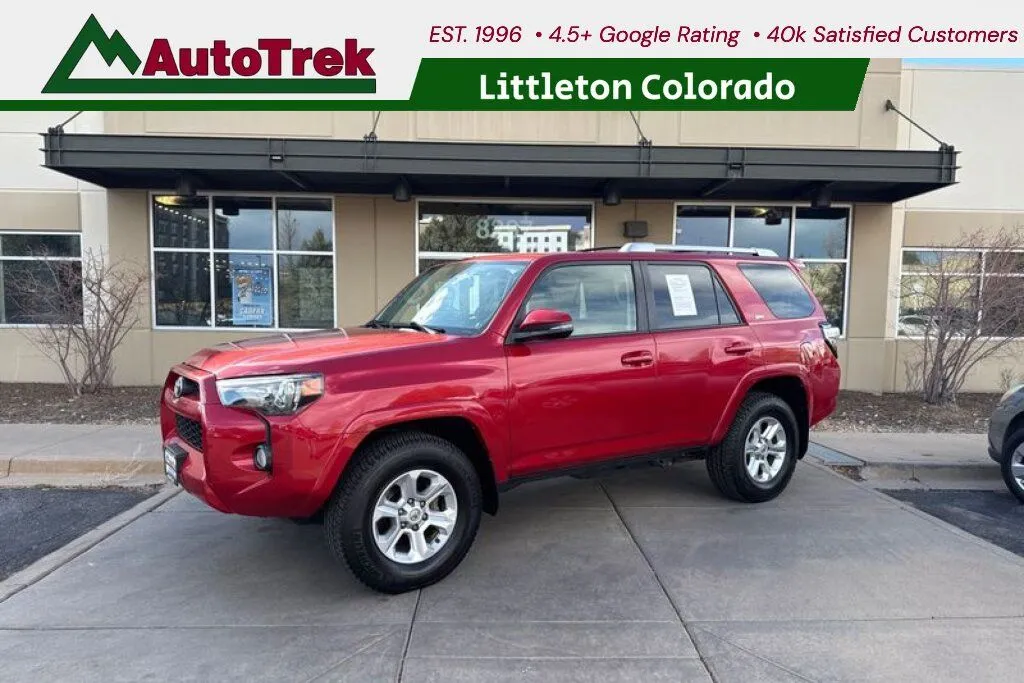 Red 2018 Toyota 4Runner SR5 Premium for sale in Littleton, CO