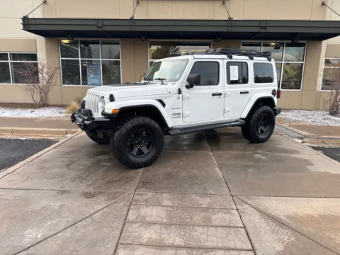 Photos of 2018 Jeep Wrangler Unlimited Sahara 4x4 for sale in Littleton, CO at AutoTrek